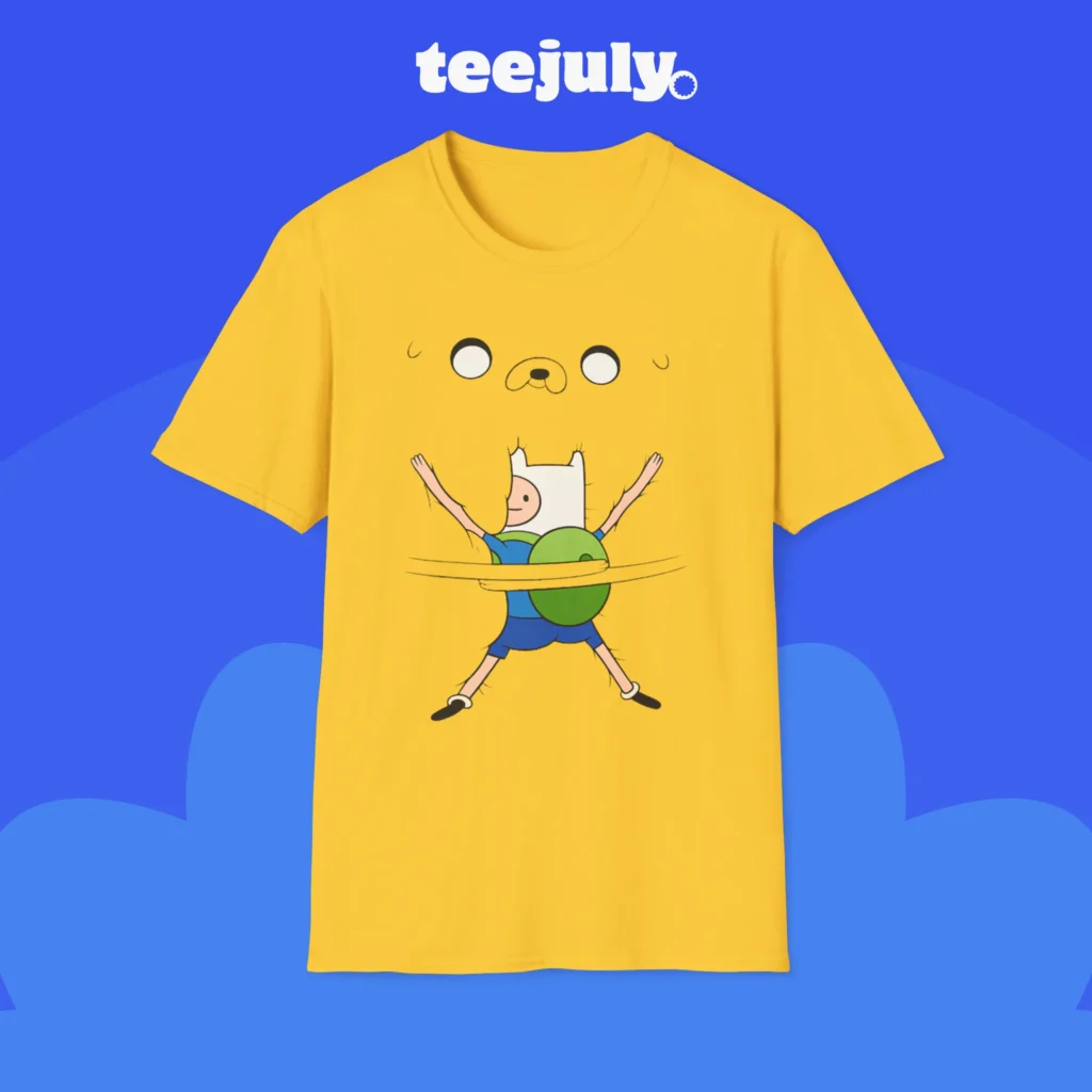 Finn The Human Hug Boobs Funny Shirt