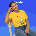 Finn The Human Hug Boobs Funny Shirt Women