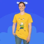 Finn The Human Hug Boobs Funny Tee