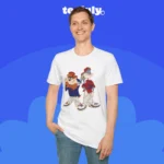Bugs Bunny and Taz Gangstas Cartoons Tee