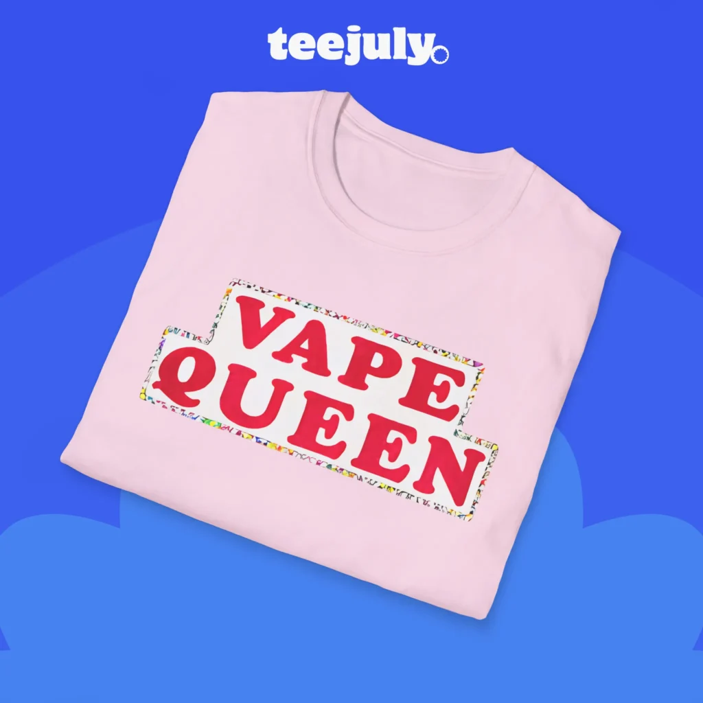 Charli D’Amelio Vape Queen Shirt Close-up