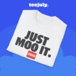 Colton Cowser Just Moo It Shirt Close-up