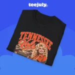 Dolly Parton Tennessee Vols Shirt Close-up