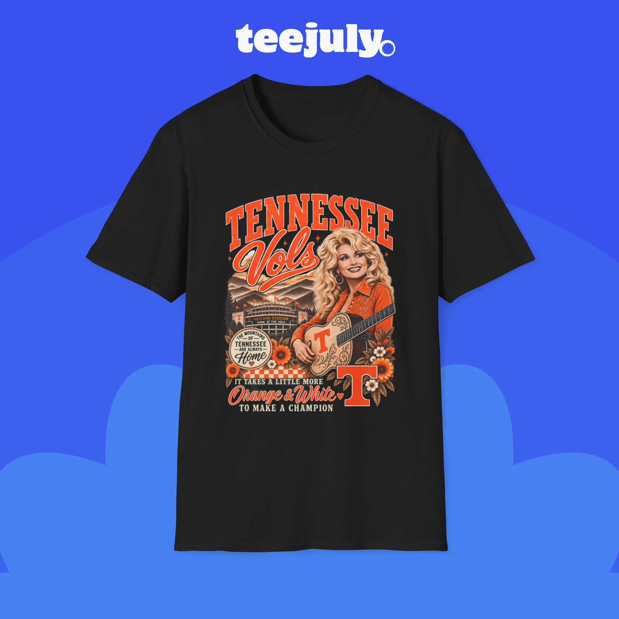 dolly-parton-tennessee-vols-shirt Dolly Parton Tennessee Vols Shirt